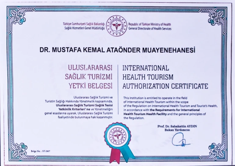 Dr. Mustafa Kemal Ataönder - Medikal Estetik Uzmanı