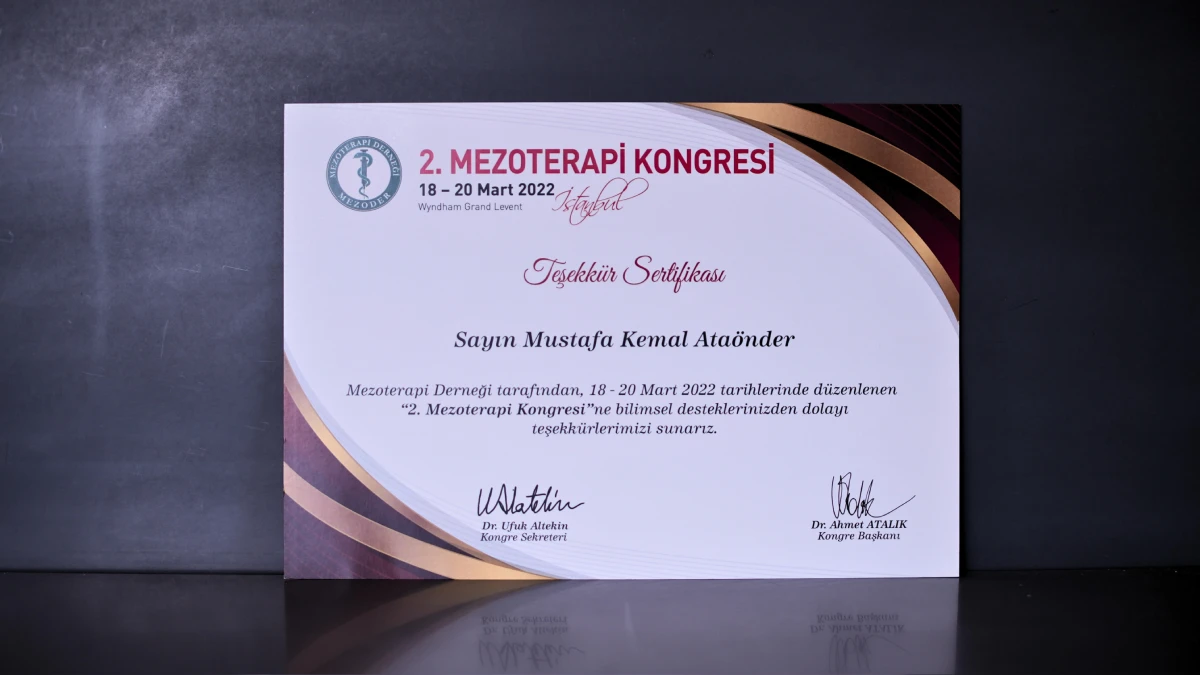 Dr. Mustafa Kemal Ataönder - Medikal Estetik Uzmanı