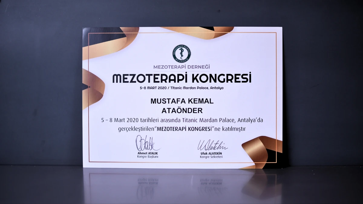 Dr. Mustafa Kemal Ataönder - Medikal Estetik Uzmanı