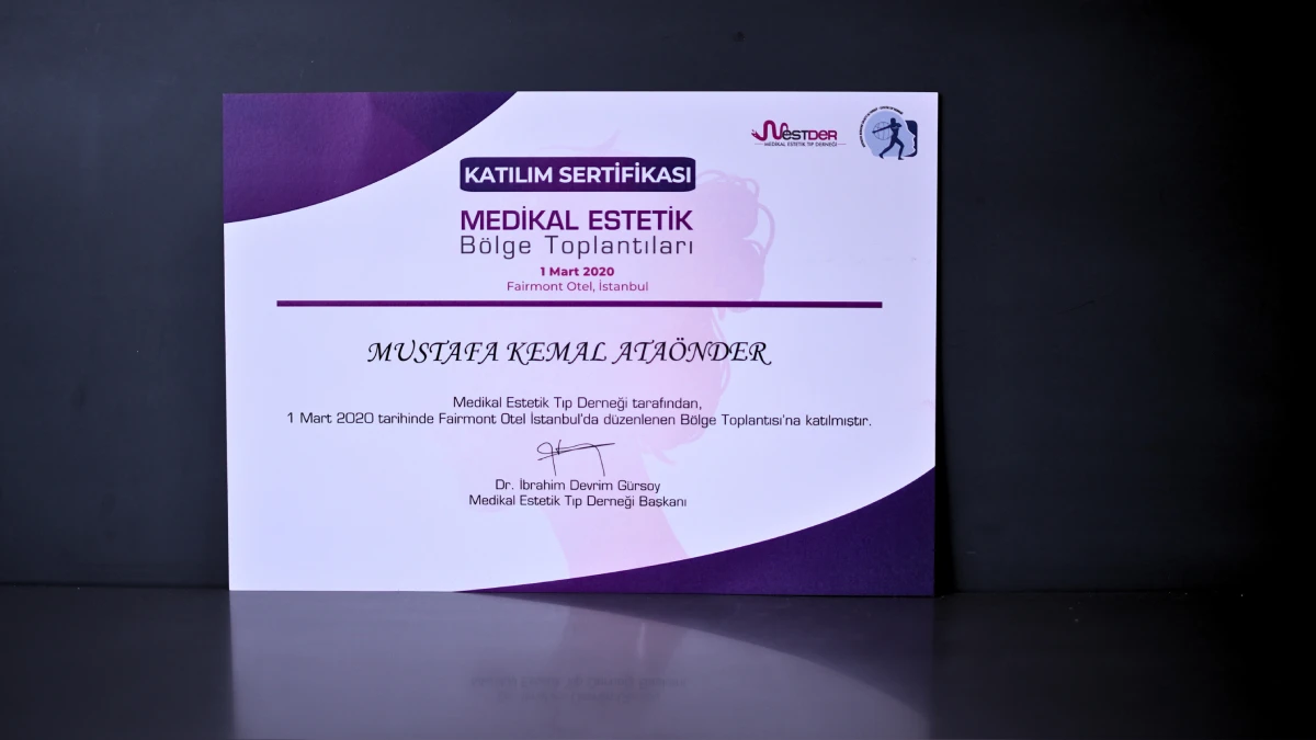 Dr. Mustafa Kemal Ataönder - Medikal Estetik Uzmanı