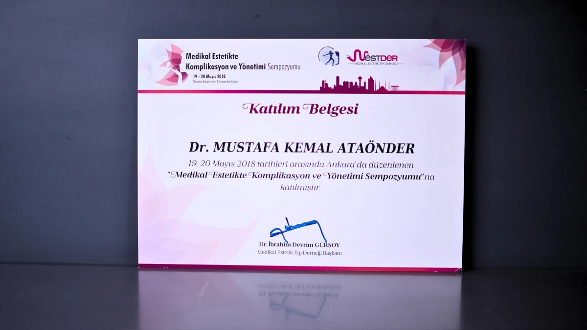 Dr. Mustafa Kemal Ataönder - Medikal Estetik Uzmanı