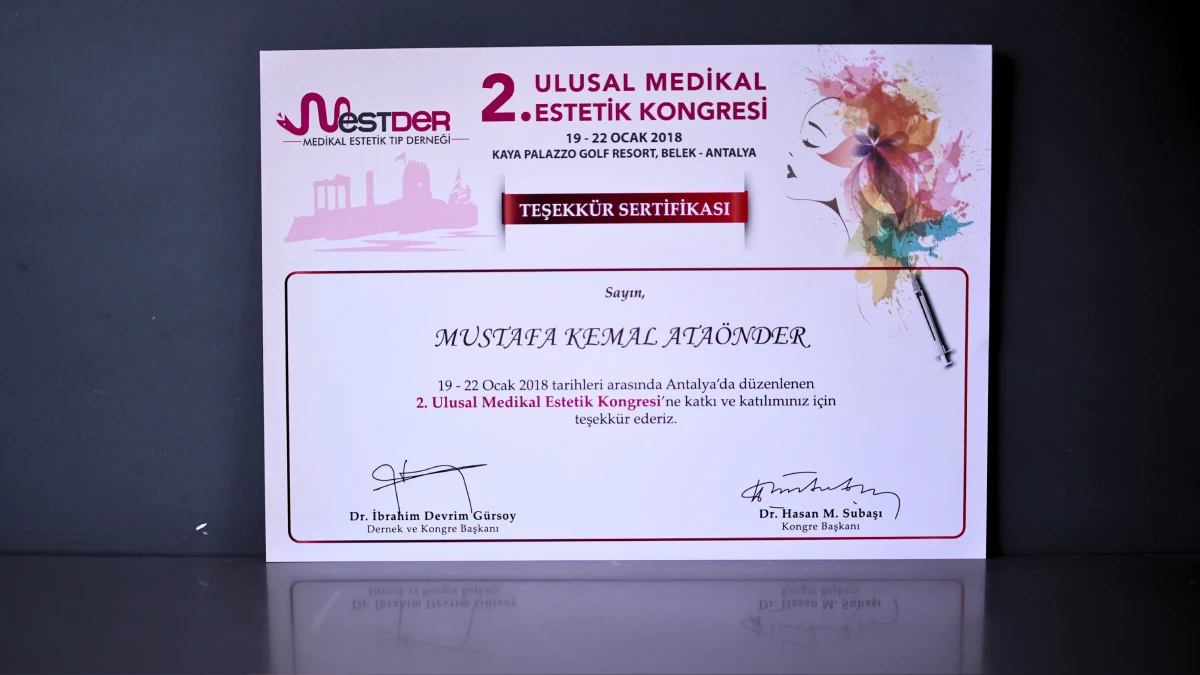 Dr. Mustafa Kemal Ataönder - Medikal Estetik Uzmanı