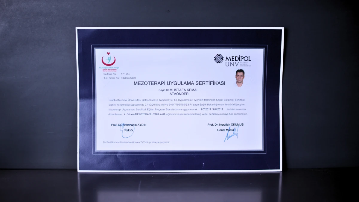 Dr. Mustafa Kemal Ataönder - Medikal Estetik Uzmanı