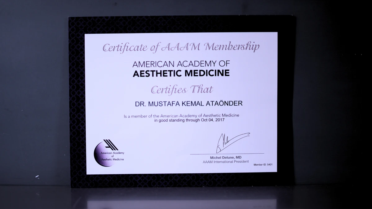 Dr. Mustafa Kemal Ataönder - Medikal Estetik Uzmanı