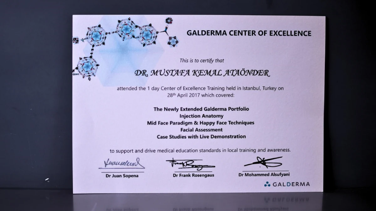 Dr. Mustafa Kemal Ataönder - Medikal Estetik Uzmanı