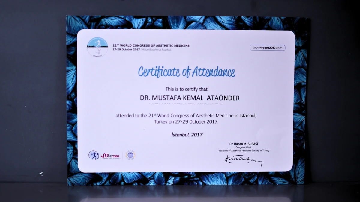 Dr. Mustafa Kemal Ataönder - Medikal Estetik Uzmanı