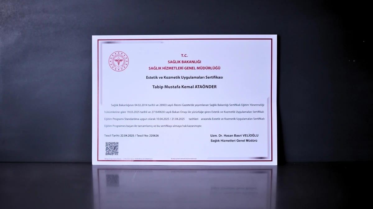 Dr. Mustafa Kemal Ataönder - Medikal Estetik Uzmanı